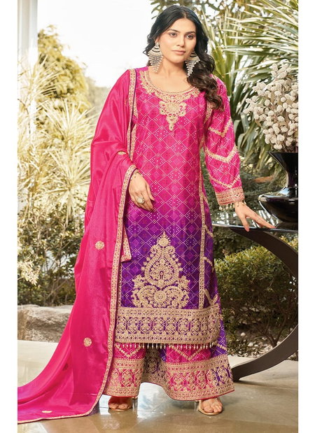 4420 Khas Chinon Pakistani Readymade Suits Wholesale In India